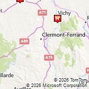 Chateau d'Ygrande Map